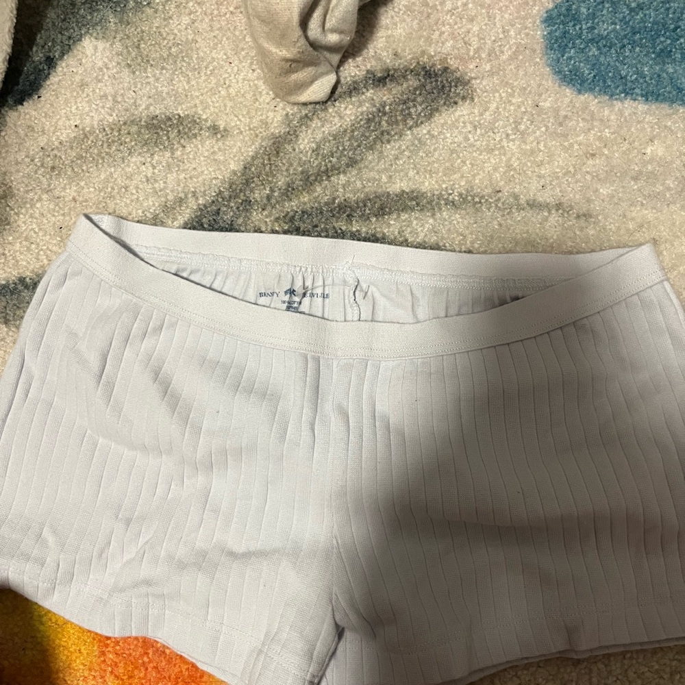 brandy melville blue sleep shorts